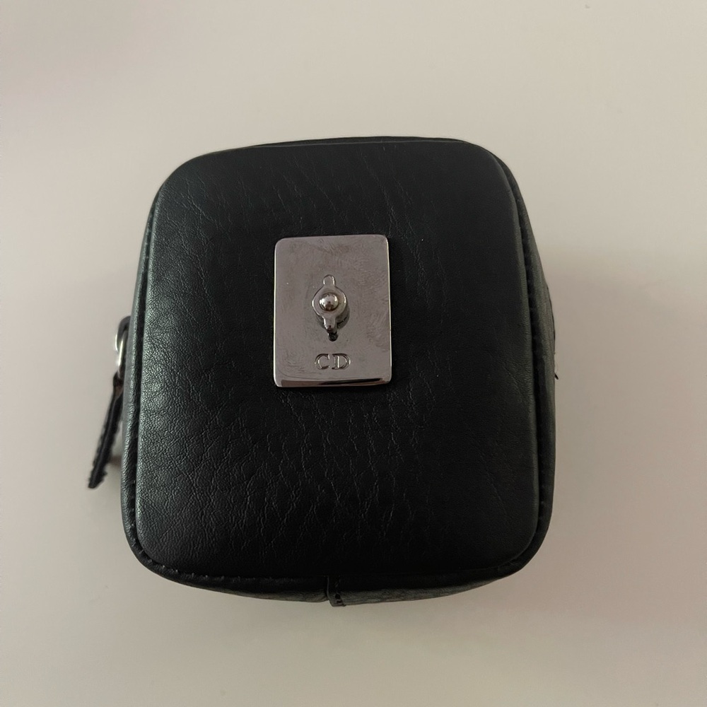 Small Dior leather pouch